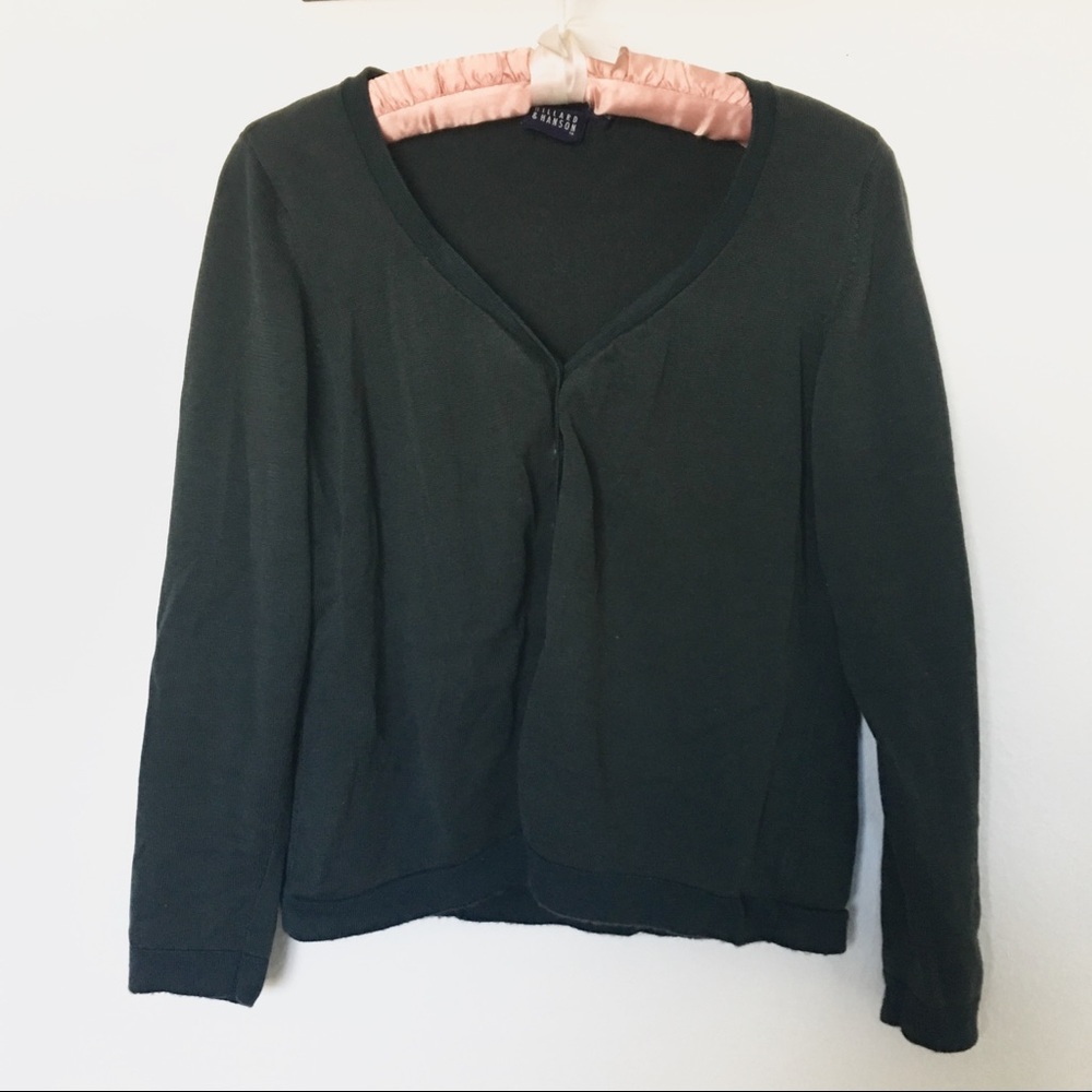 Vintage 90's Hillard & Hansen Button Knit Cardigan
